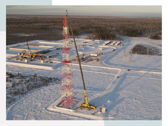 Мачты связи в Нефтекамске