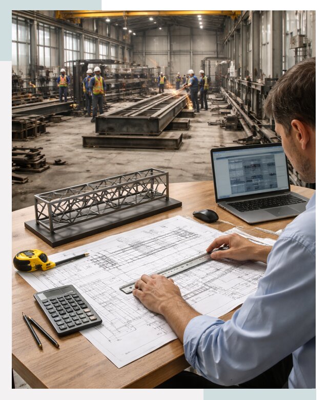 Проектирование металлоконструкций в Нефтекамске от 25670 р. | СтальСтрой